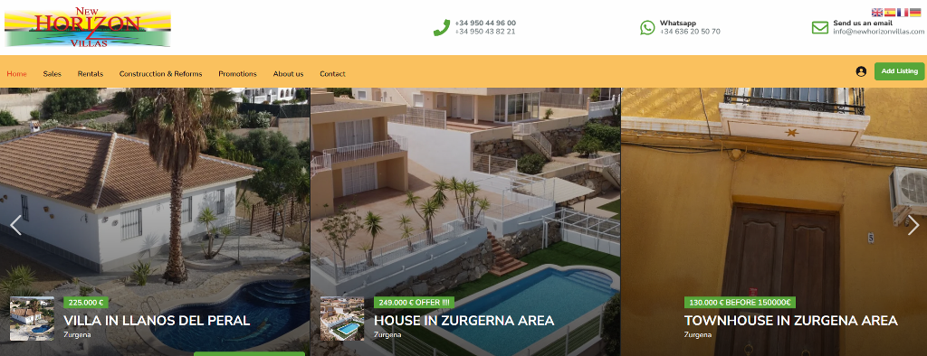 New Horizon Villas Estate Agents
