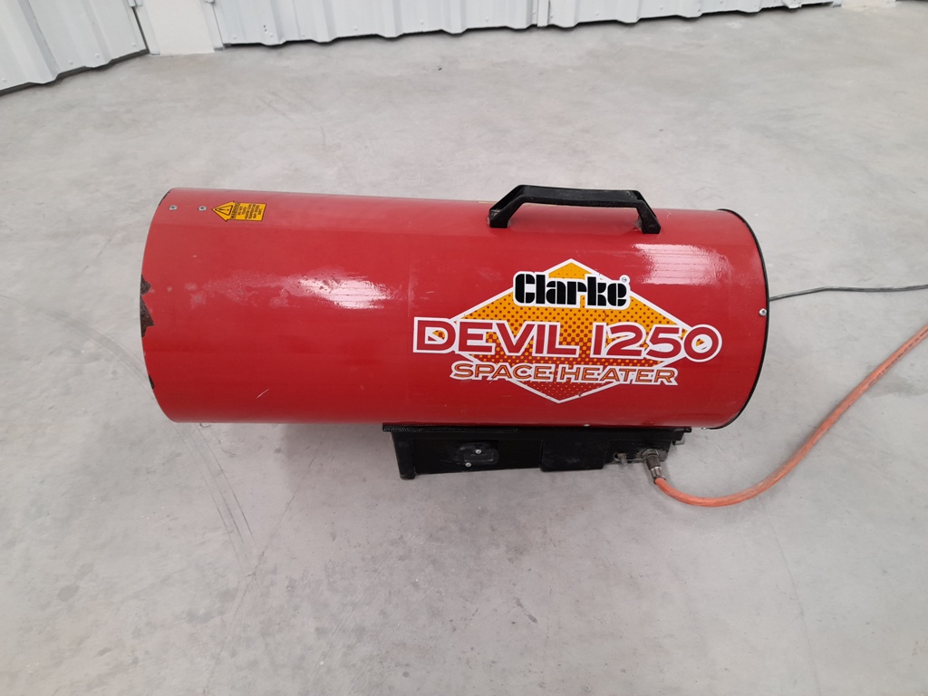 Propane Space Heater for Hire from The Attic in Huercal Overa Almeria